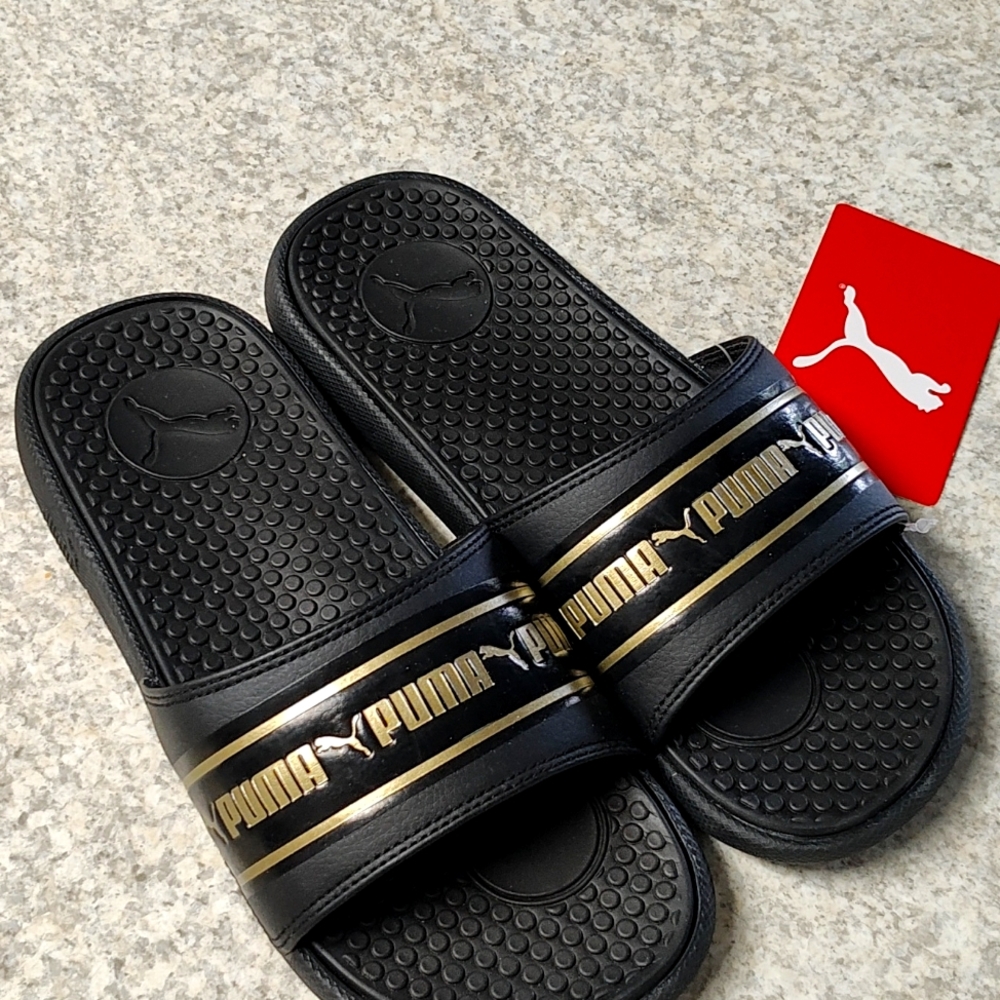 20 $ SALE!-New-Puma Cool Cat Stripe Flip Flops-Sz 7